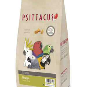 Envase de Psittacus Omega